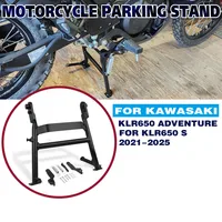 Para Kawasaki KLR650 KLR 650S ADV 2021-2025 soporte de motocicleta soporte de estacionamiento Central soporte firme placa de soporte