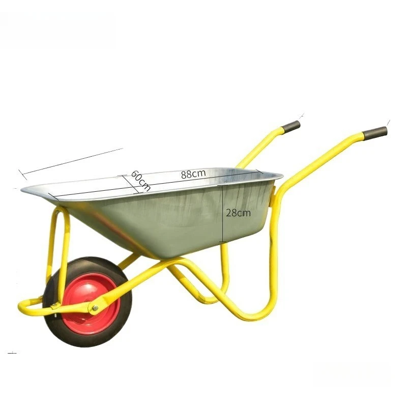 

Unicycle agricultural construction site trolley push mud and sand light bucket truck construction waste handling