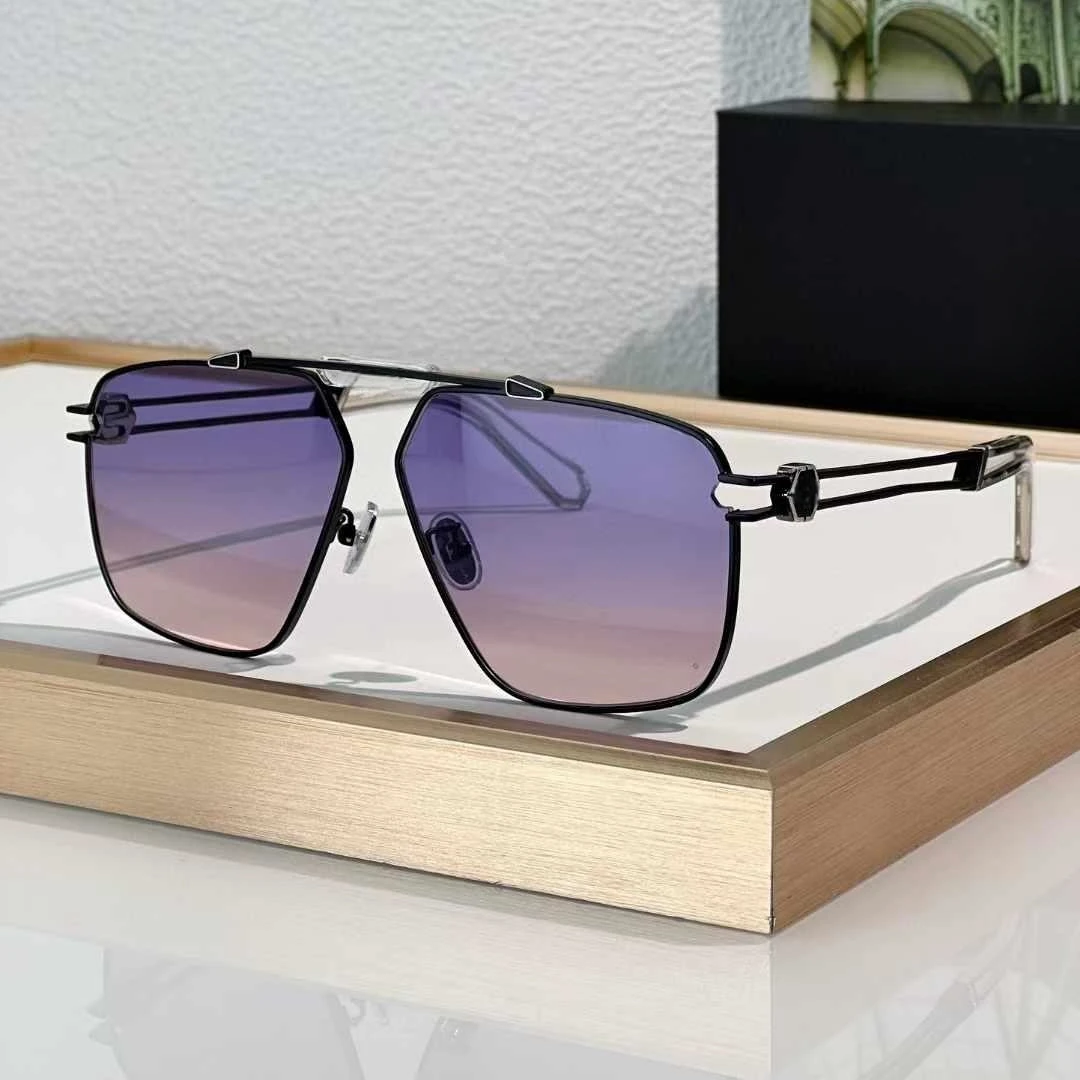 2024 Handmade high quality CASIUS Men's Sunglasses Classic Fashion Designer Women's Outdoor Travel UV400 Sunglasses