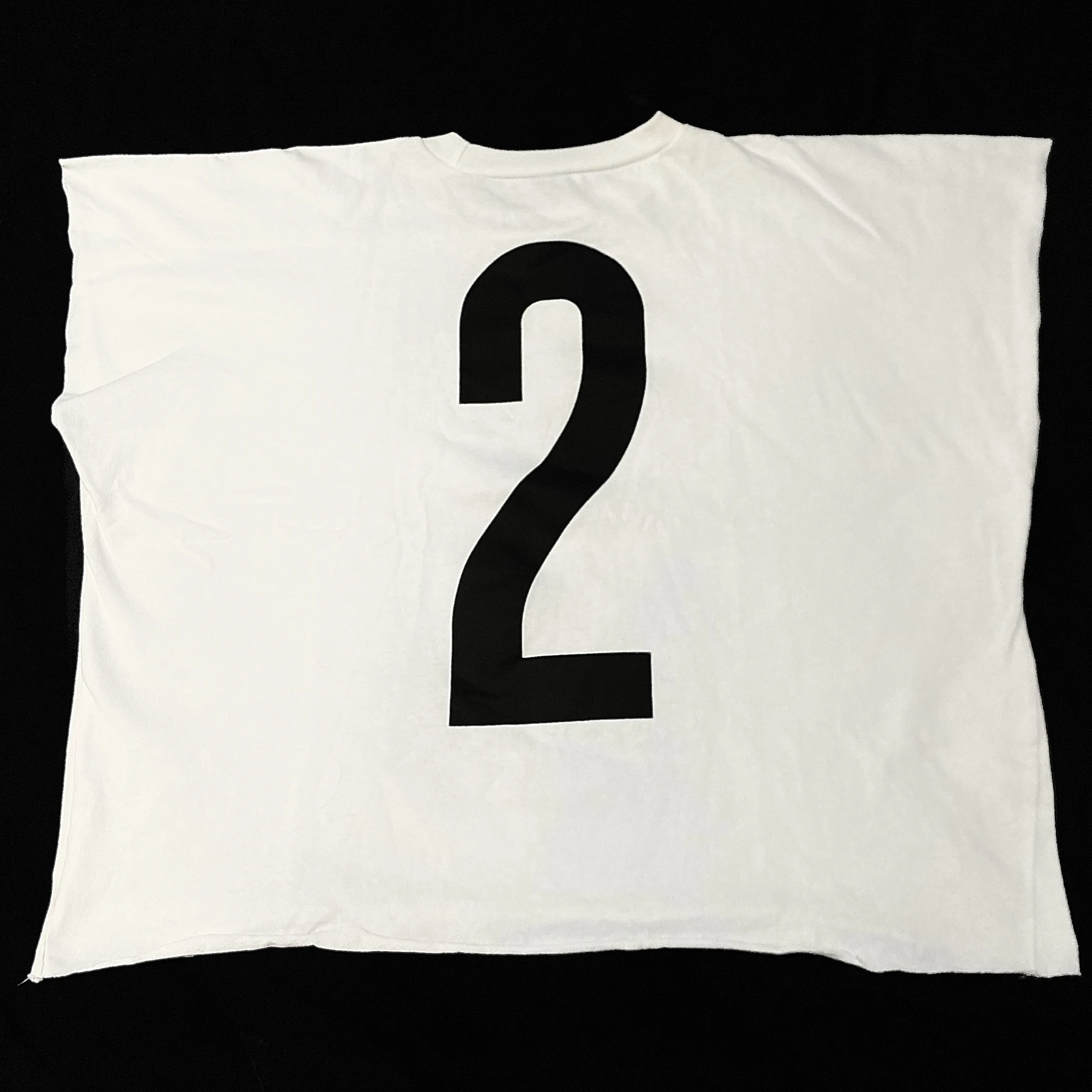 YZY VULTURES2 BOX T-Shirt Short Sleeve Listen Test behind Number 2 Printed Summer Casual Loose Fit round Neck Tee for Men