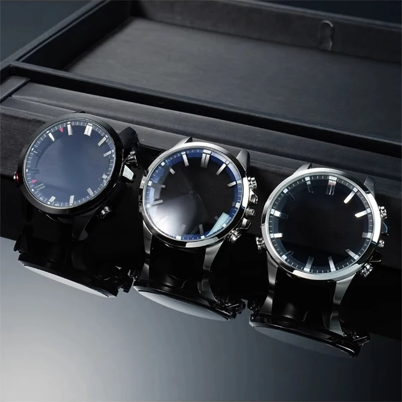 For Casio EDIFICE EQB-700 EQB-600/500 watch case glass bezel watch ring set EQB-501 Mod kit stainless steel case 22mm bracelet