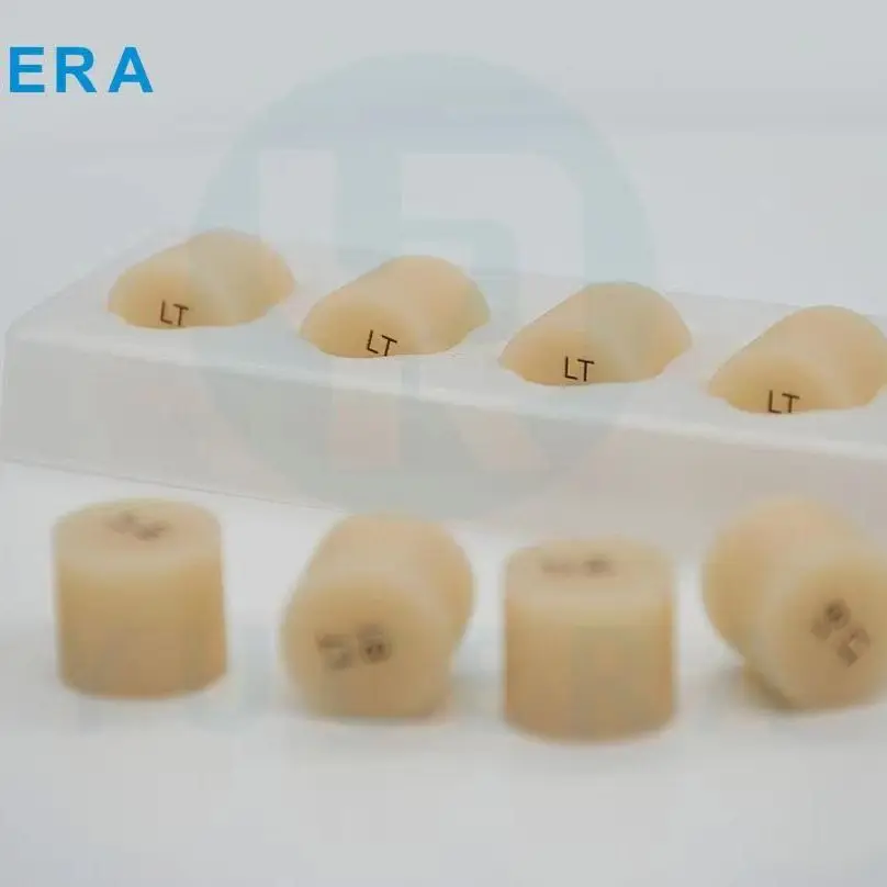 

YUCERA Dental Materials Press Ingots Ceramic Low Translucent aesthetic restoration especially for veener dental clinic