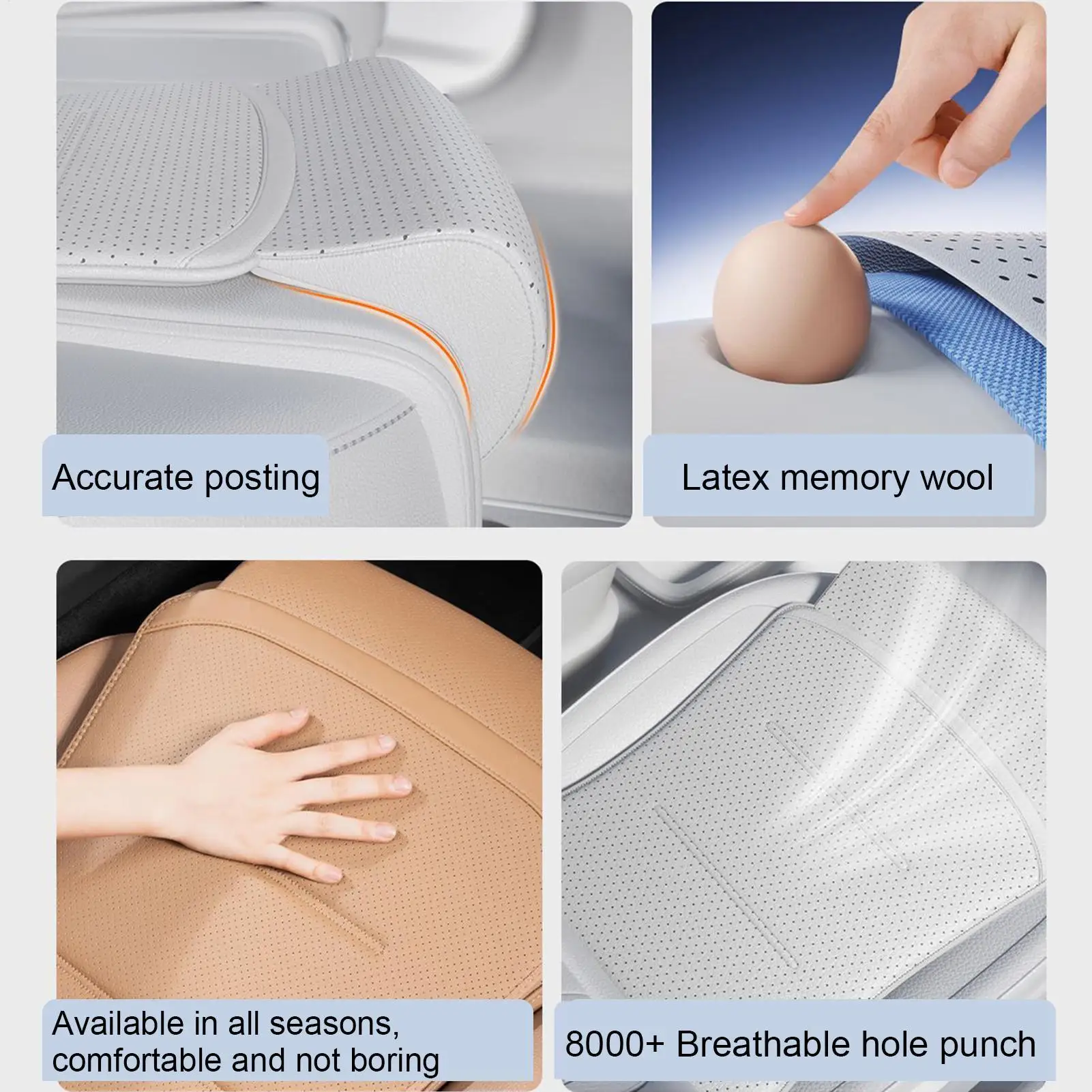 

Удлинитель автомобильного сиденья, подушки для автомобильного сиденья для вождения, поддержка ног, эргономичные подушки, подушки для стула для путешествий, дома, грузовика, седана, внедорожника, автофургона