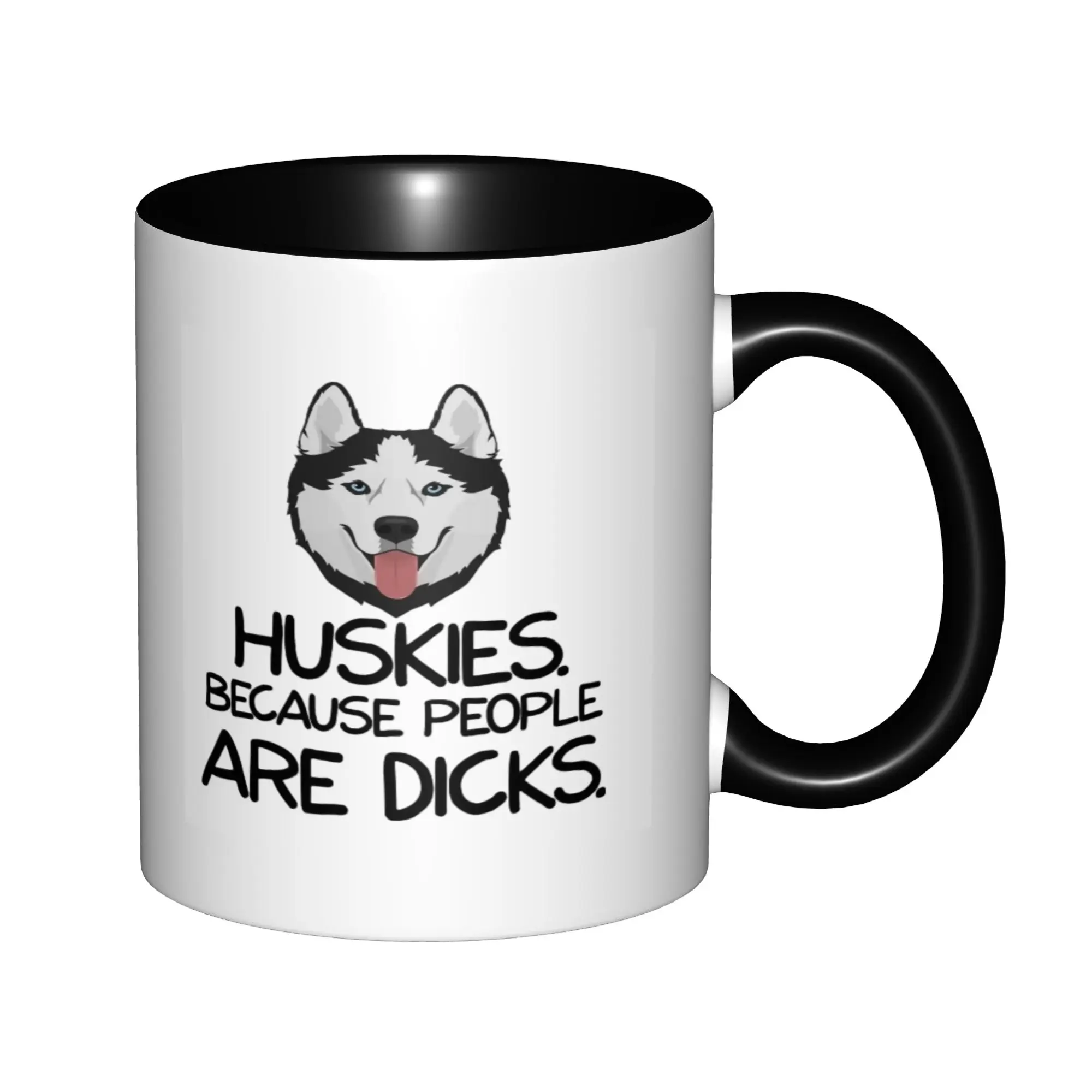 

Husky Mom Dad Dog Lover Funny Huskies Owner Gift Coffee Mugs For Birthday Coffee Mugs Ceramic Tea Cups 11oz