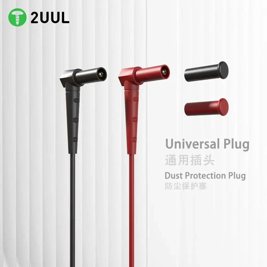 2UUL MT01 Universal Multimeter Test Replaceable Pen Tip Universal Pointer Lead Probe Wire Pen Cable