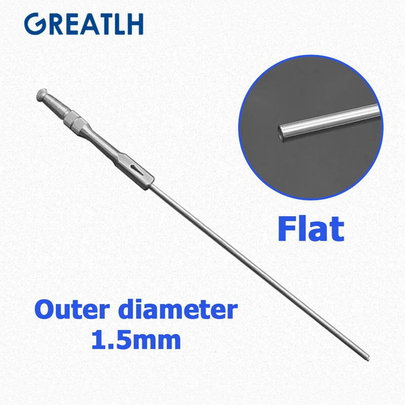 

Nasal Aspirator Tool Nasal Guide Tube Nasal Surgery Tool Stainless Steel Suction Tube Instruments