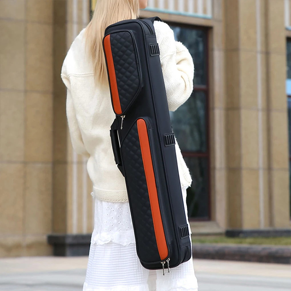 حافظة حمام السباحة خفيفة الوزن مع بطانة مخملية لمقاومة للخدش ومتينة باللون البني الداكن