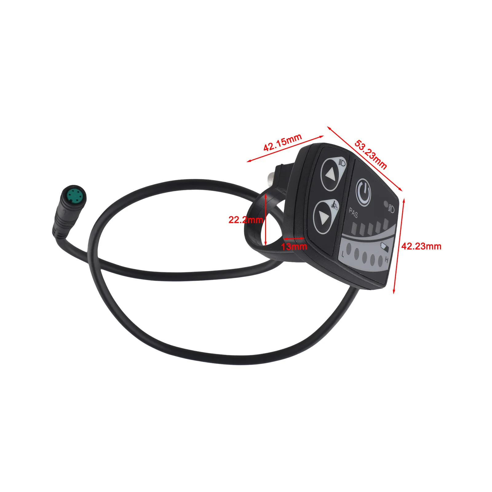 

Дисплей для электрического велосипеда Дисплей Midmotor Светодиодный водонепроницаемый дисплей Светодиодный водонепроницаемый дисплей Функция нажатия Базовая функциональность