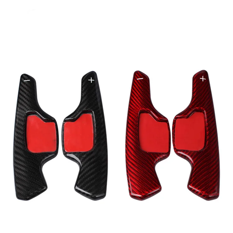 

Car Accessory Carbon Fiber Steering Wheel Shifter Paddle Paddles Shift For Ford Taurus Fashion Interior Trim Stickers