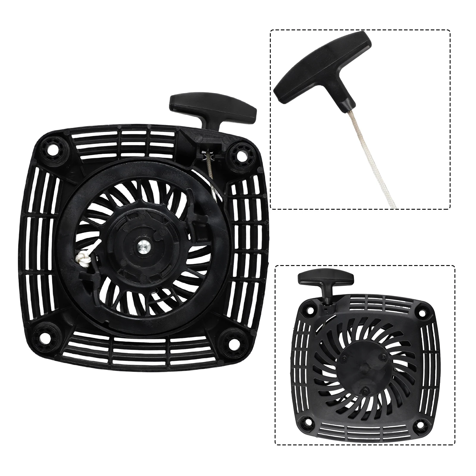 Lawnmower Engine Parts Robust Recoil Starter Suitable for Models with Codes F J1 5 1 V &F J1 8 0 V Code 49 0 8 8 7 0 2 3