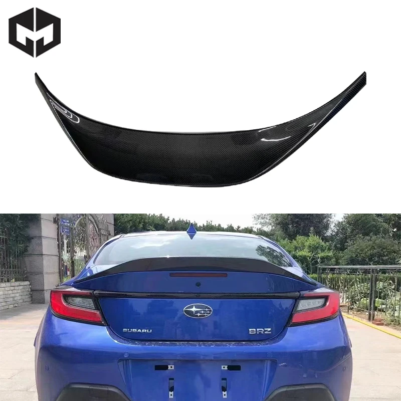 Carbon Fiber TRD Style Wing Rear Spoiler For Subaru BRZ Spoiler For Toyota GR86 2021+