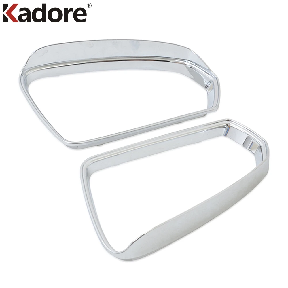 Rearview Mirror Rain Shade Visor Cover For Volkswagen VW T-Cross 2018-2022 2023 Mirrors Eyebrow Trim Accessories Sticker Chrome