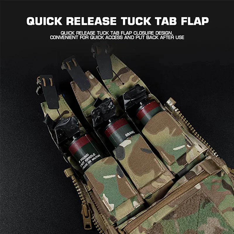 Tactical Vest FCPC V5 Plate Carrier Accessories Bag GP Pouch Multitools Pocket Assault Adapt Banger Back Panel Zip On Rear Pack