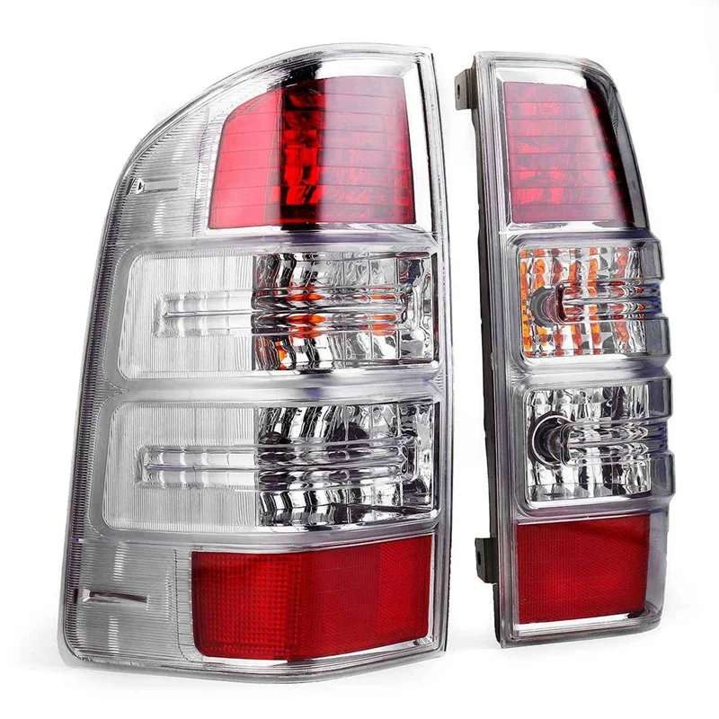 2X Car Rear Tail Light Brake Lamp With Bulb For Ford Ranger Pickup Ute 2008 2009 2010 2011 Right & Left