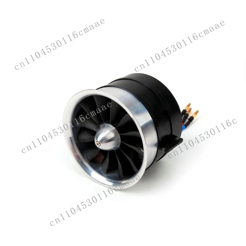 Semi Metal 90/105/120mm EDF with A Maximum Thrust 8.6kg, Suitable for Remote-Controlled Aircraft with Duct Fans