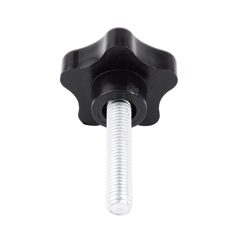 3X M8 X 40Mm Screws Star Head Wing Screw Clamp Knob Handle Black