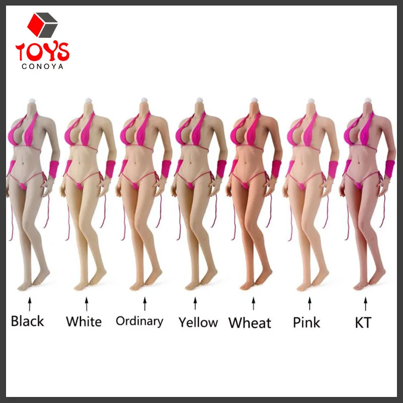 1/6 JIAOU DOLL JOQ-06C/JOQ07F/JOQ10C/JOQ-10D Super Flexible Seamless Female Body Middle Bust Metal Skeleton 12