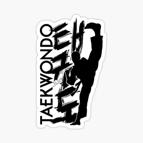 

Taekwondo Combat Kicking Creative PVC Car Stickers