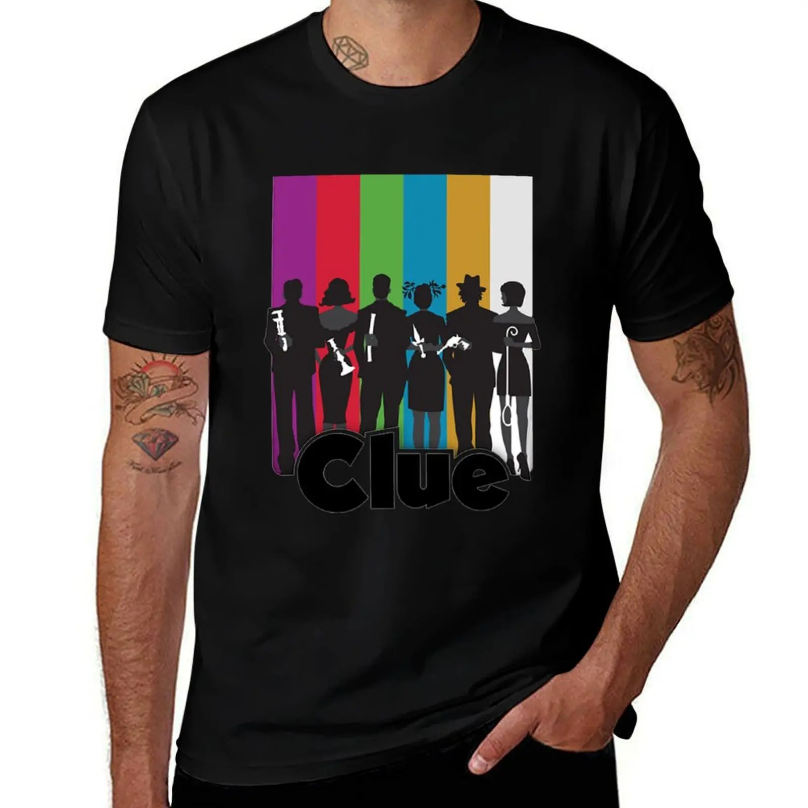 clue film T-Shirt Work Wear T-shirt à manches courtes