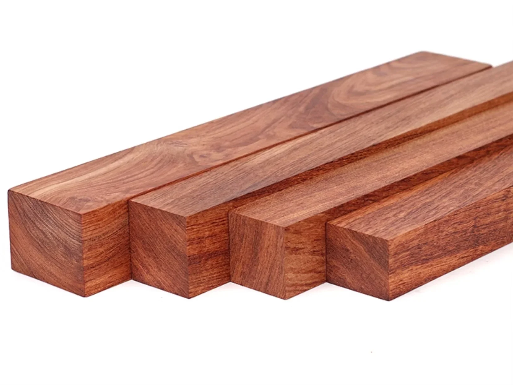 

2pcs Length:500x30x30mm Solid Rosewood Square Strip Natural Wood Block DIY Model Making Materials