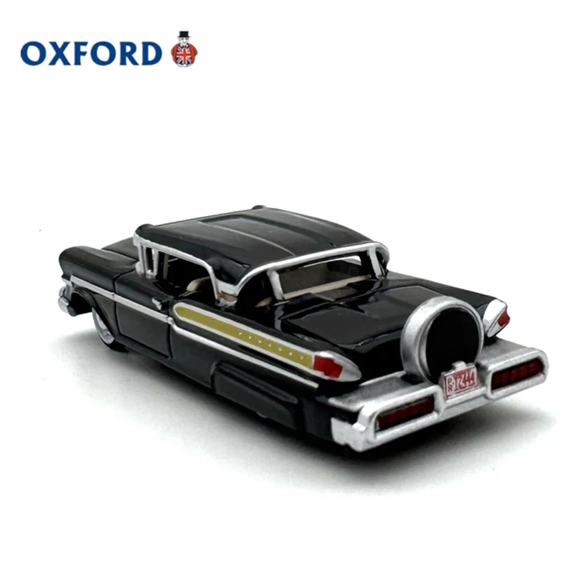 OXFORD Diecast 1:87 Scale Mercury Retro Coupe Alloy Car Model Finished Product Simulation Collection Gift Static Model