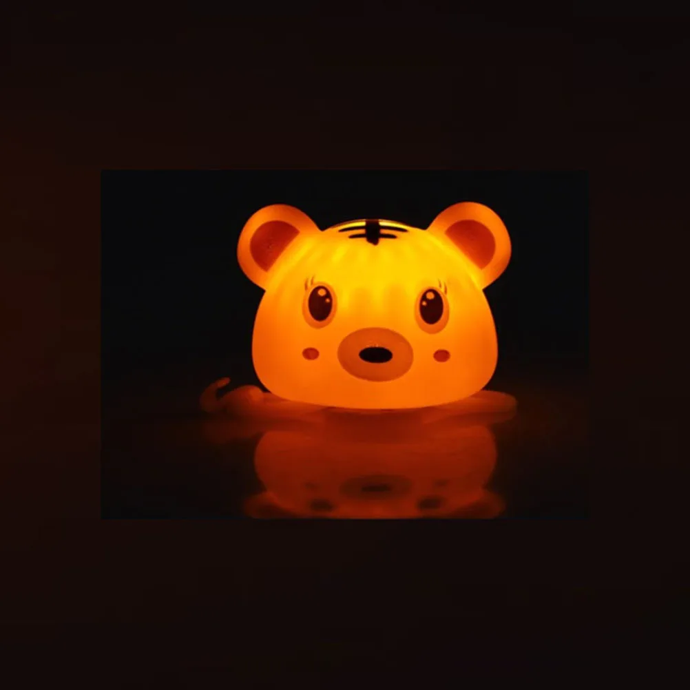 

2 pcs Balance Bike Bell Tiger Pattern Sound Light Up Handlebar Mounted Animal Design For Kids Toddlers Outdoor Cycling