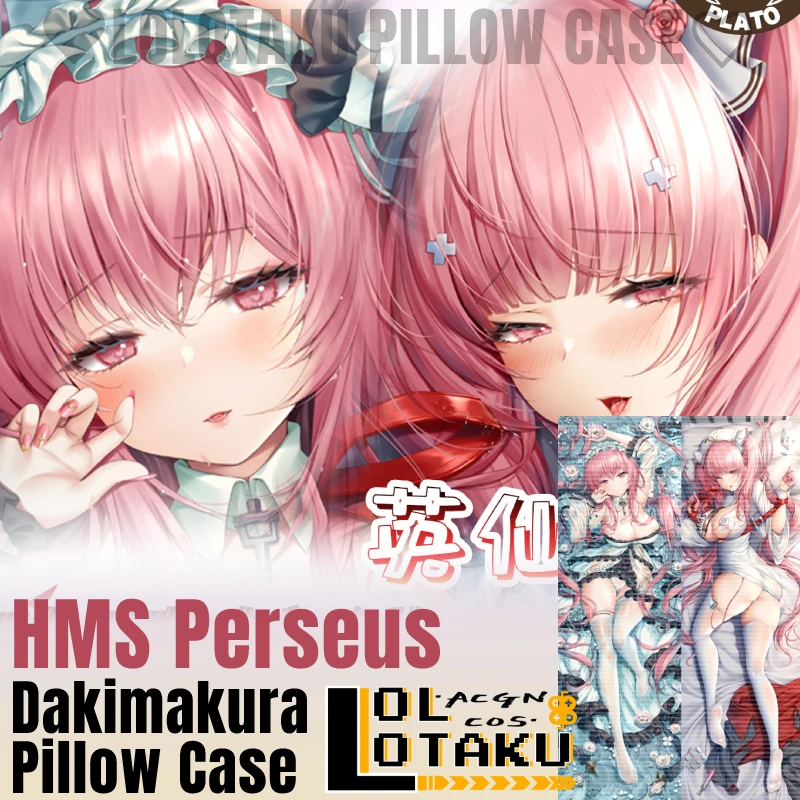 

HMS Perseus Dakimakura Azur Lane Game Sexy Pillow Case Hugging Full Body Cushion Cover Pillowcase Home Bedding Decor Otaku Gift