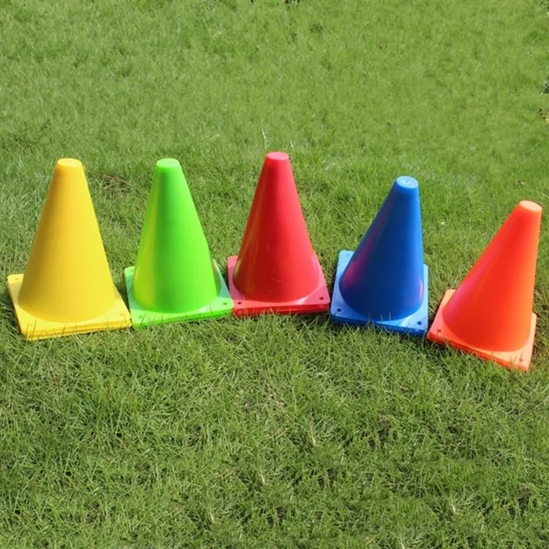 5PCS Hot Sale Colorful Marker Cones Soccer Agility Training Cones Football Marker Cones Cheap Price Portable Football