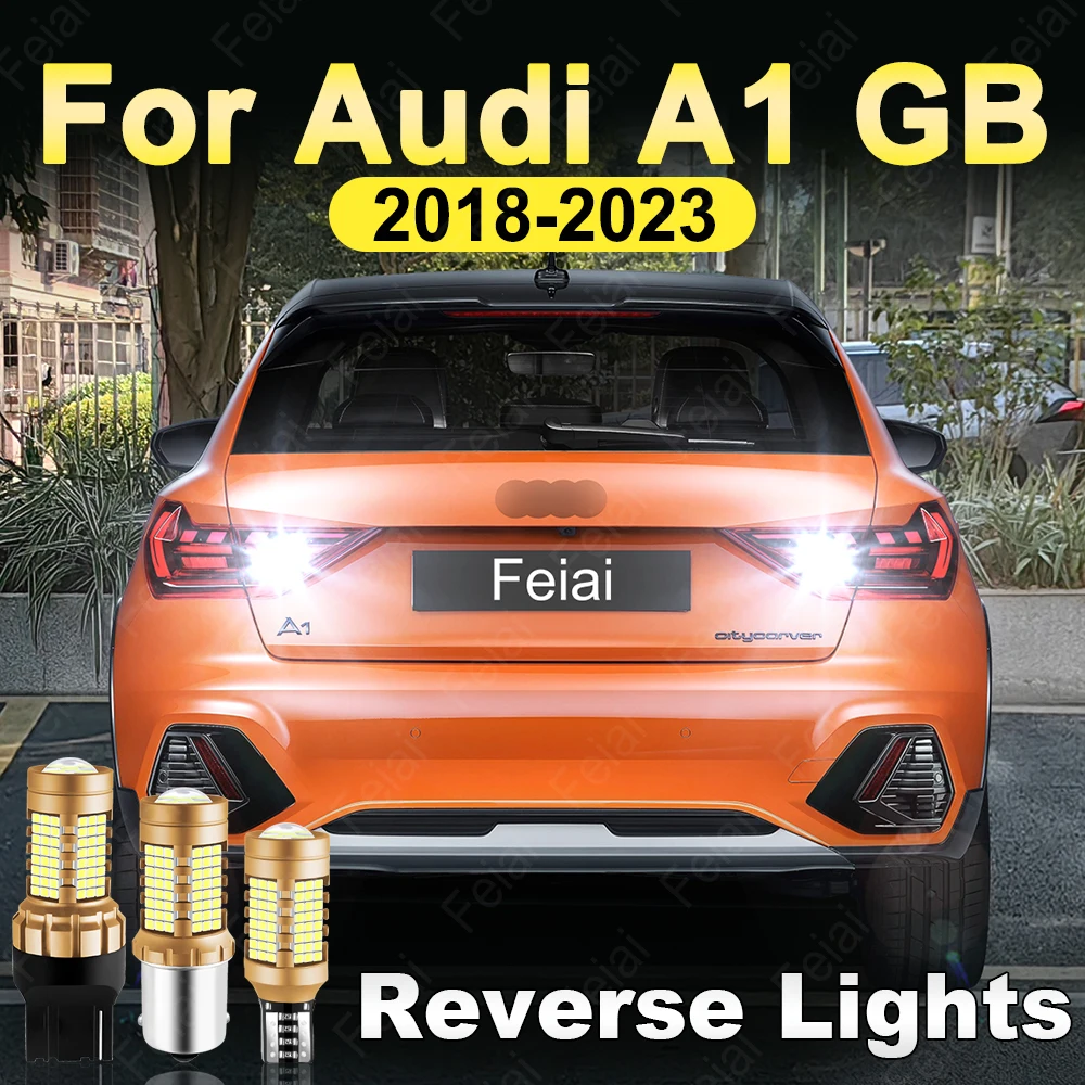 

Светодиодные фонари заднего хода для Audi A1 Sportback GB 2018 2019 2020 2021 2022 2023 A1 GB Тюнинг Аксессуары Задний фонарь заднего хода Белый