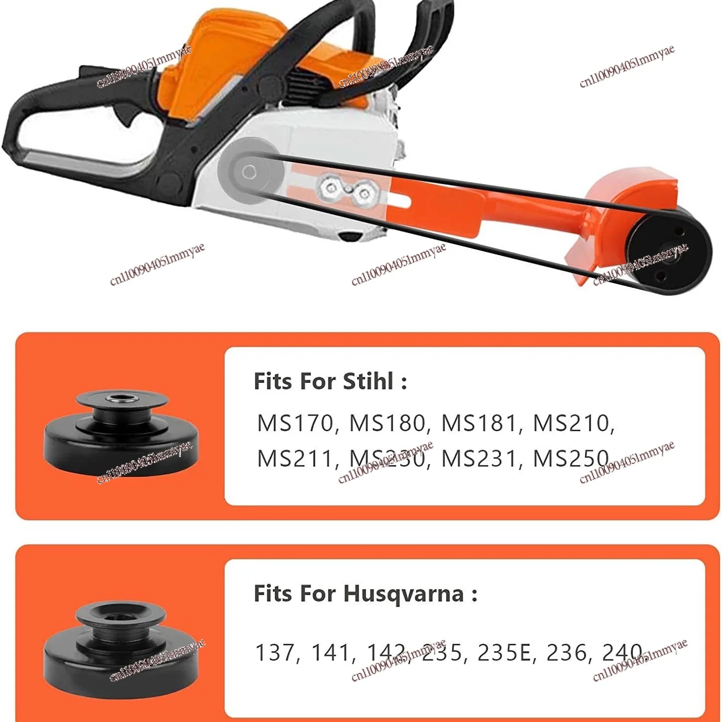 Belt Model, Peel and Peel, Take Flat Planed Flowers, Wood Chain Saw