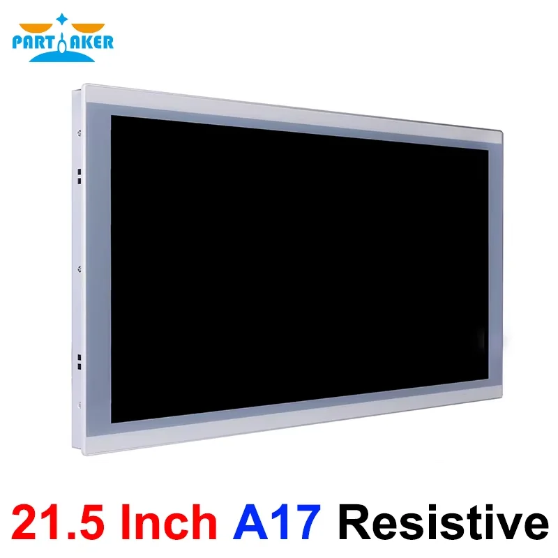 21.5 Inch IP65 Industrial Panel PC All-in-One Intel i3/i5/i7/J1900/J6412 Resistive Touch Screen Windows 11 Mini Computer