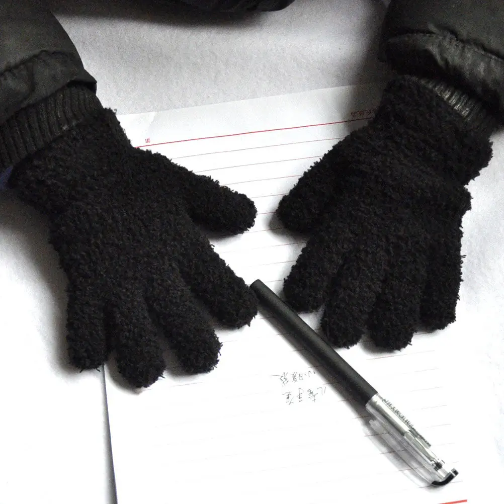 

6 пар детских зимних перчаток, прочные вязаные перчатки с функцией сохранения тепла для мальчиков и девочек, для активного отдыха на открытом воздухе, мягкие, эластичные, комфортные, для ношения в течение всего дня