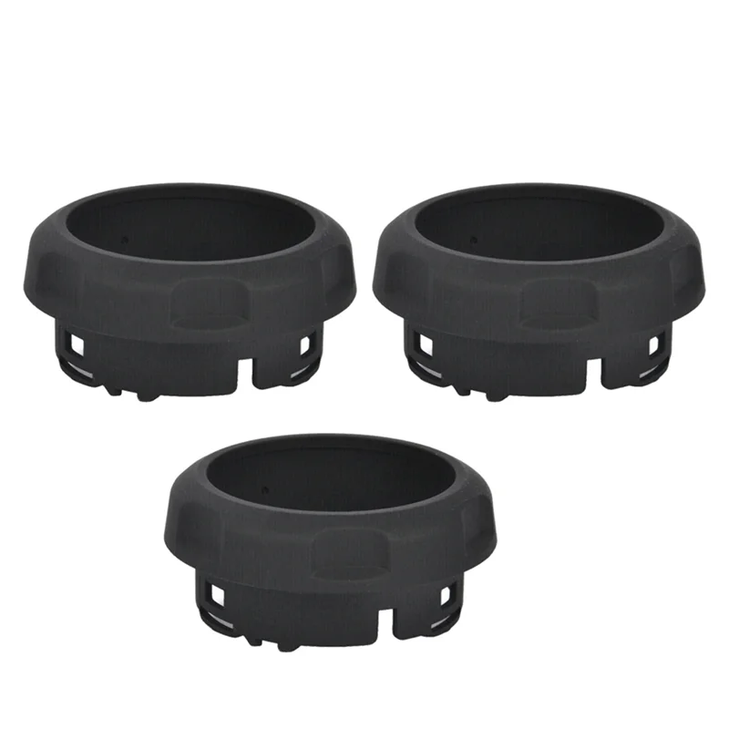 #446T 1 Set Car AC Switch Knob Trim LR029591 for Land Rover Discovery 4/Range Rover Sport Interior Car Accessories (Black)