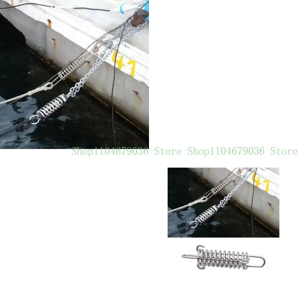 

Якорь для лодки, швартовная пружина, натяжная стяжка, демпфер, амортизирующая нержавеющая сталь 316, морское оборудование