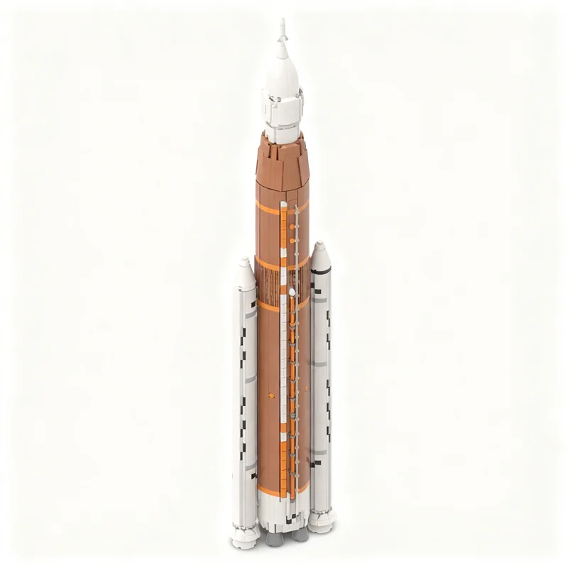 2972PCS MOC Space Exploration 1 110 Artemis Sls Model DIY Creative Ideas Assembly Building Blocks Birthday Gift Display Home Set