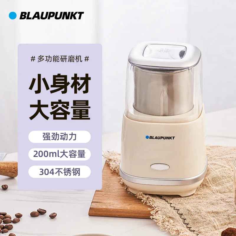 

Blaupunkt Herb Grinder Pulverizer Sesame Machine Electric Kitchen Appliances Beans Automatic Mini Food Processor Small Mill.