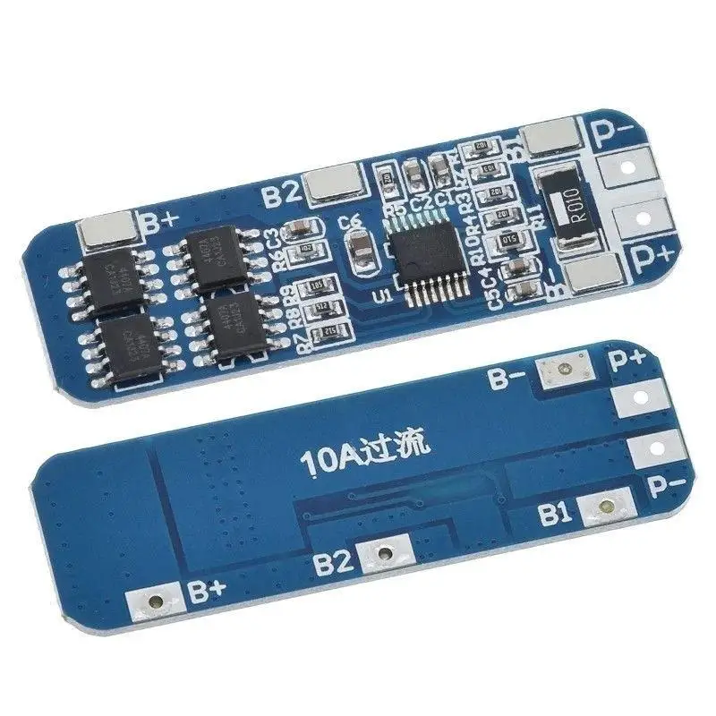 3S 12V 18650 10A BMS Charger Li-ion Lithium Battery Protection Board Circuit Board 10.8V 11.1V 12.6V Electric