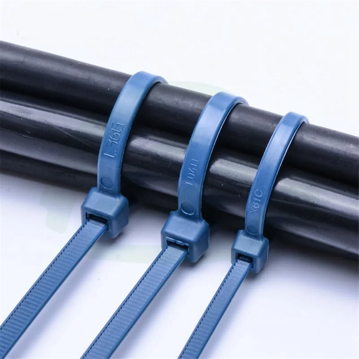 ABNJ Metal Detectable Cable Tie, Metal Detectable Zip Ties Blue Zip Ties(Pack of 100 Pcs) 100x2.5mm