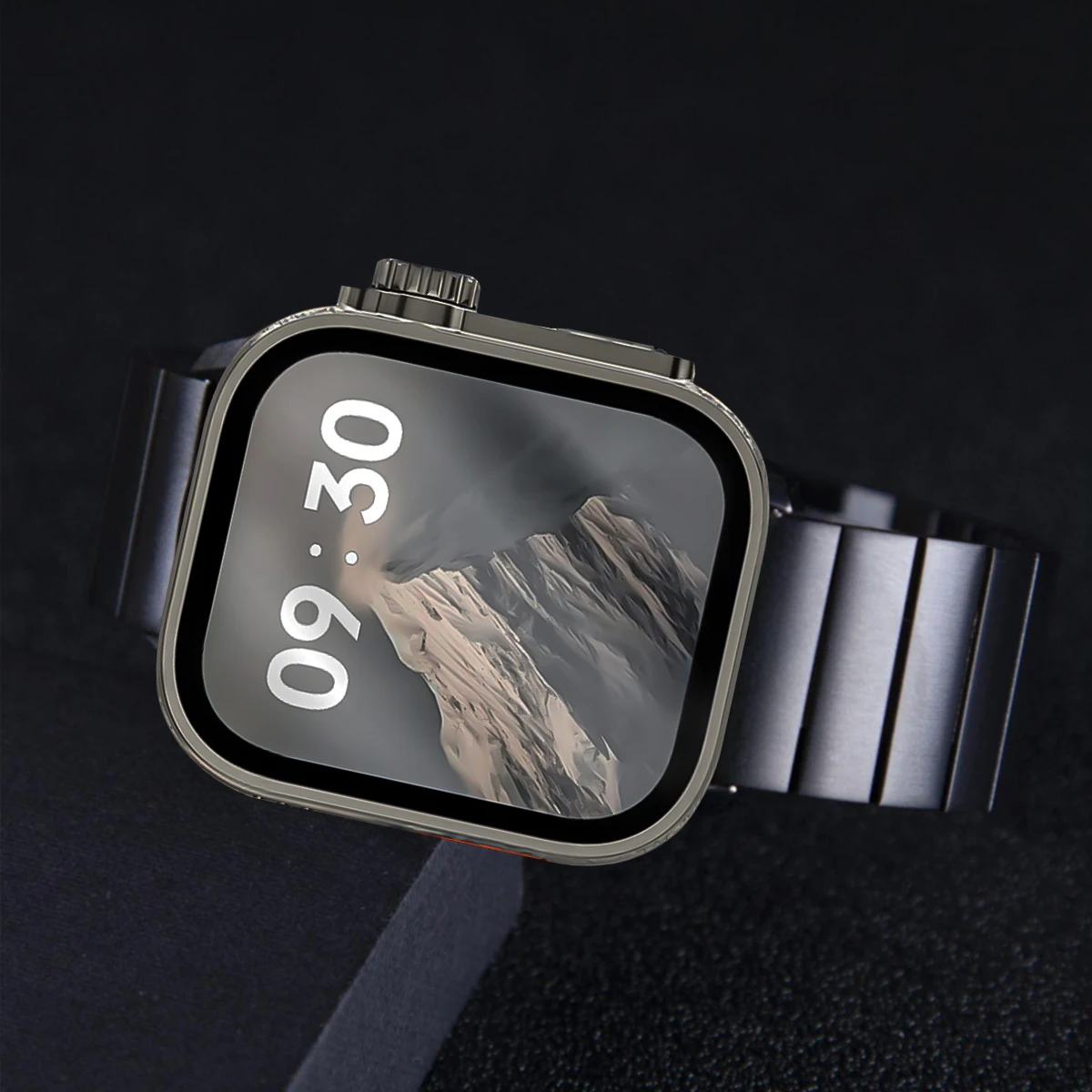 화웨이 워치핏 4/핏 4Pro용 울트라 케이스+스테인리스 스틸 밴드, 화웨이 워치핏 3용 보호 쉘 메탈 스트랩으로 변경