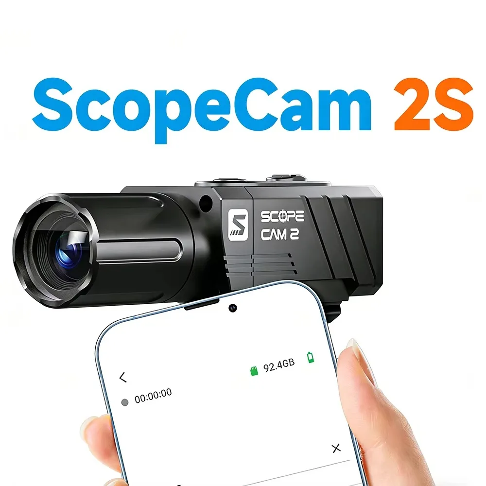 SmCpRunCam Scopecam 2S L25-L35mm 1080P 60FPS Long Endurance IP64 Waterproof Drones Accessory With Metal Case