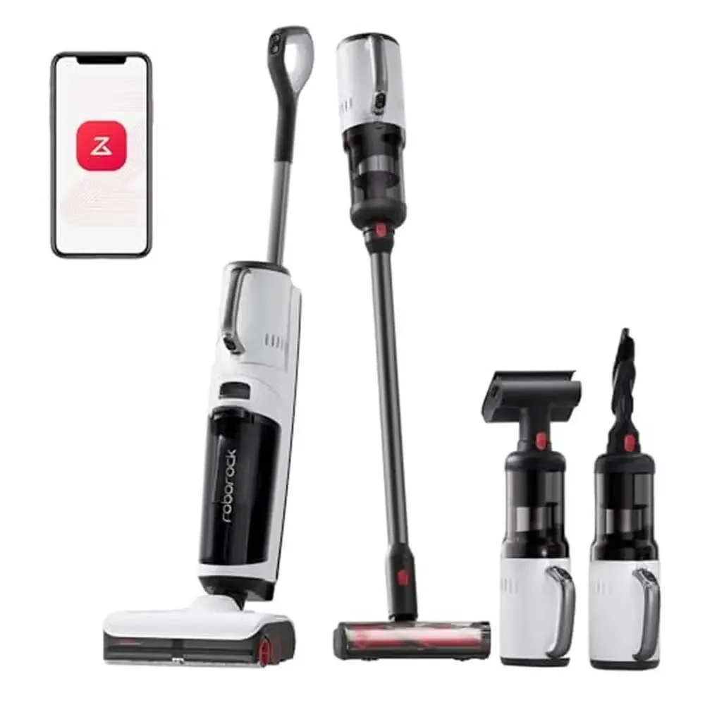 Dyad Pro Combo 5-in-1 Cordless Vacuum 17000Pa Suction Multi-Surface Clean Vanquish Wet/Dry Messes Smart DirTect Sensor Tech