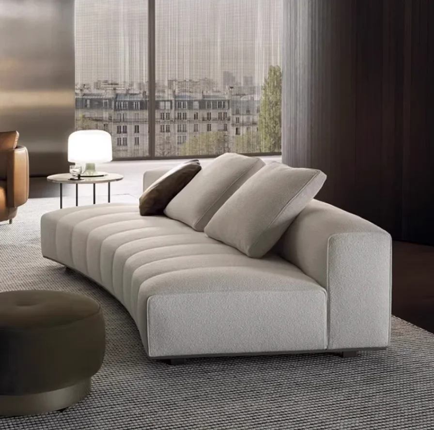 American Style Living Room Sofa Set Luxury Furniture with Throne Chairs for Villa and Apartment