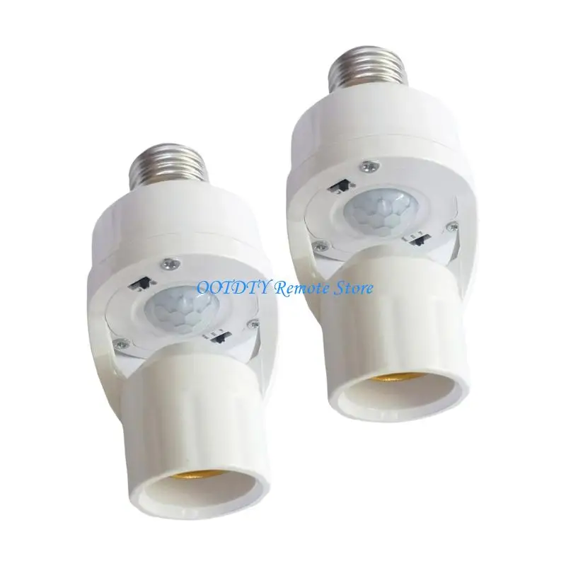 PC Material Motion Sensings Light Adapters Automatic Illuminations For Stairways Smartests Brightness Adjustment