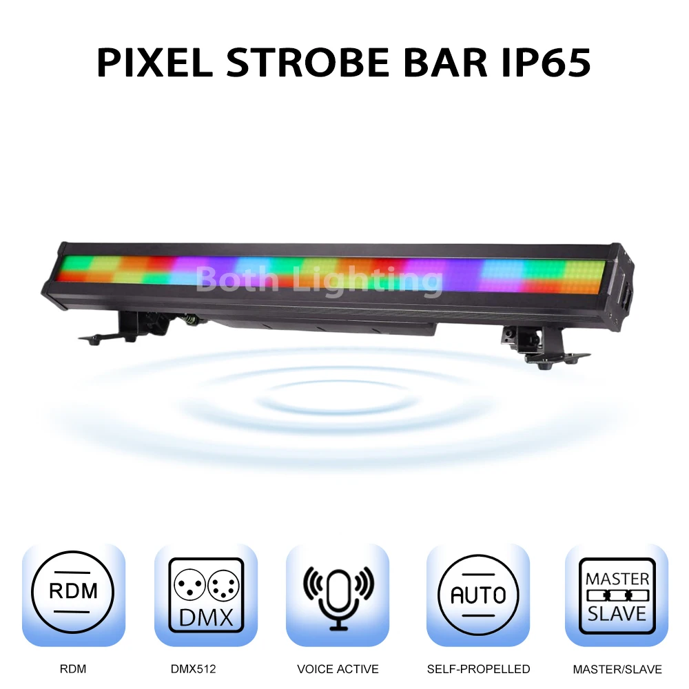 Both Lighting PIXEL STROBE BAR IP65 LED WALL WASHER LIGHT Electronic Atomization DMX For Sage Outdoor DJ Event Production