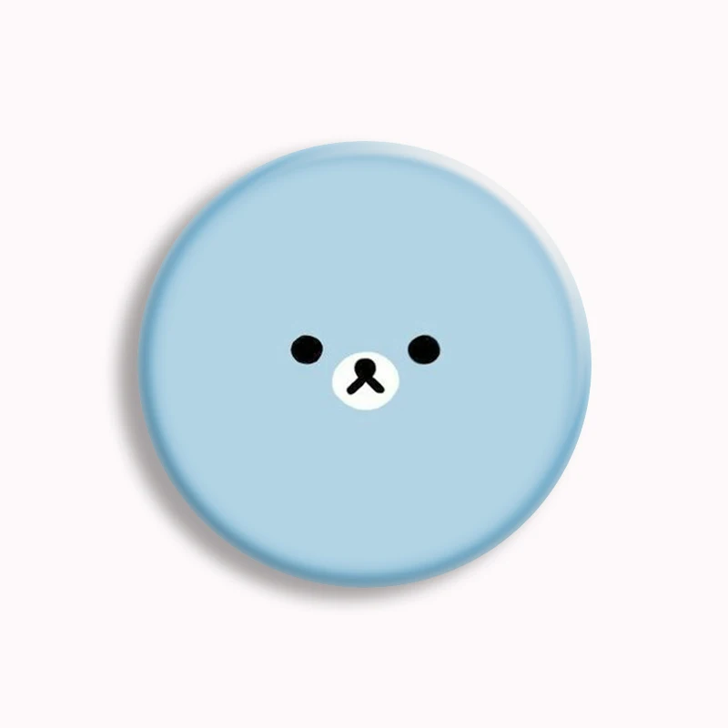 Vintage Blue Style Aesthetic Art Button Pin Retro Cartoon Star Heart MoonLight Cat Self Love Badge Brooch Hat Bag Decor 58mm
