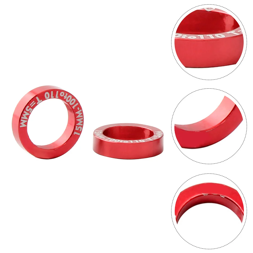 

2Pcs Spacers 5Mm Conversion Washer 100 to 110Mm for Bicycle Frame Protection Lightweight Spacer Gasket for Bike Bolts