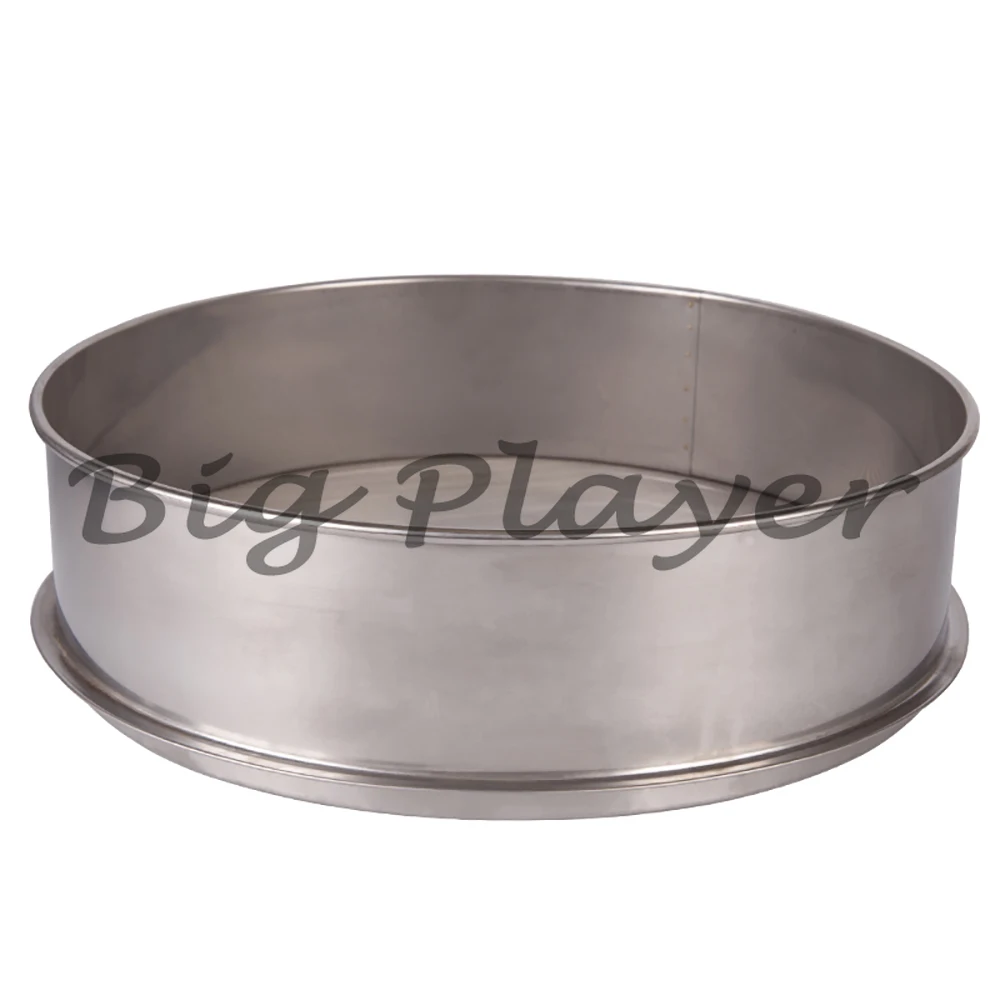 Optional Mesh Stainless Steel Sieve 30CM Diameter 10CM Height SUS For Electric Vibrating Machine