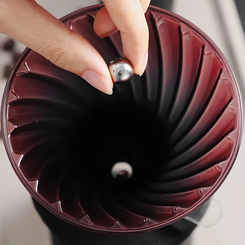 

Hand Brewed Coffee Maker Set with Coffee Filter Cup Immersion Dripper Switch Glass Coffee Filters V02 Set for Home Office 500ml