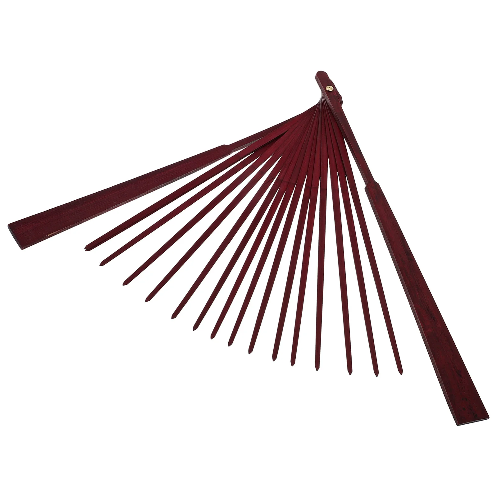 المحمولة DIY للطي مروحة اليد عدة إطار خشبي الأضلاع لم تنته للتخصيص مراوح قابلة للطي مروحة يدوية محمولة باليد