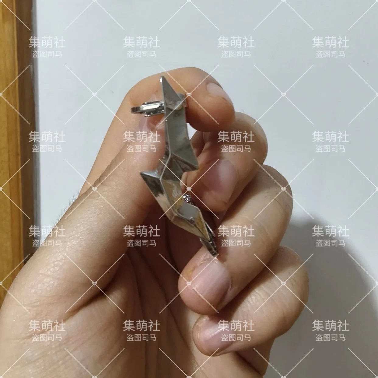 Anime Honkai: Star Rail Sampo Koski Metal Earrings Photo Props Accessories Cosplay Costume Ear Clips Acrylic